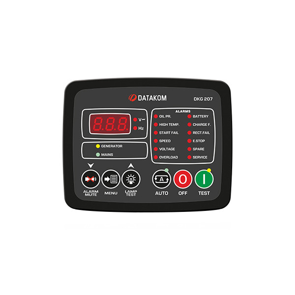 برد کنترل دیزل ژنراتور دیتاکام مدل 207 برد کنترل دیزل ژنراتور دیتاکام مدل 207