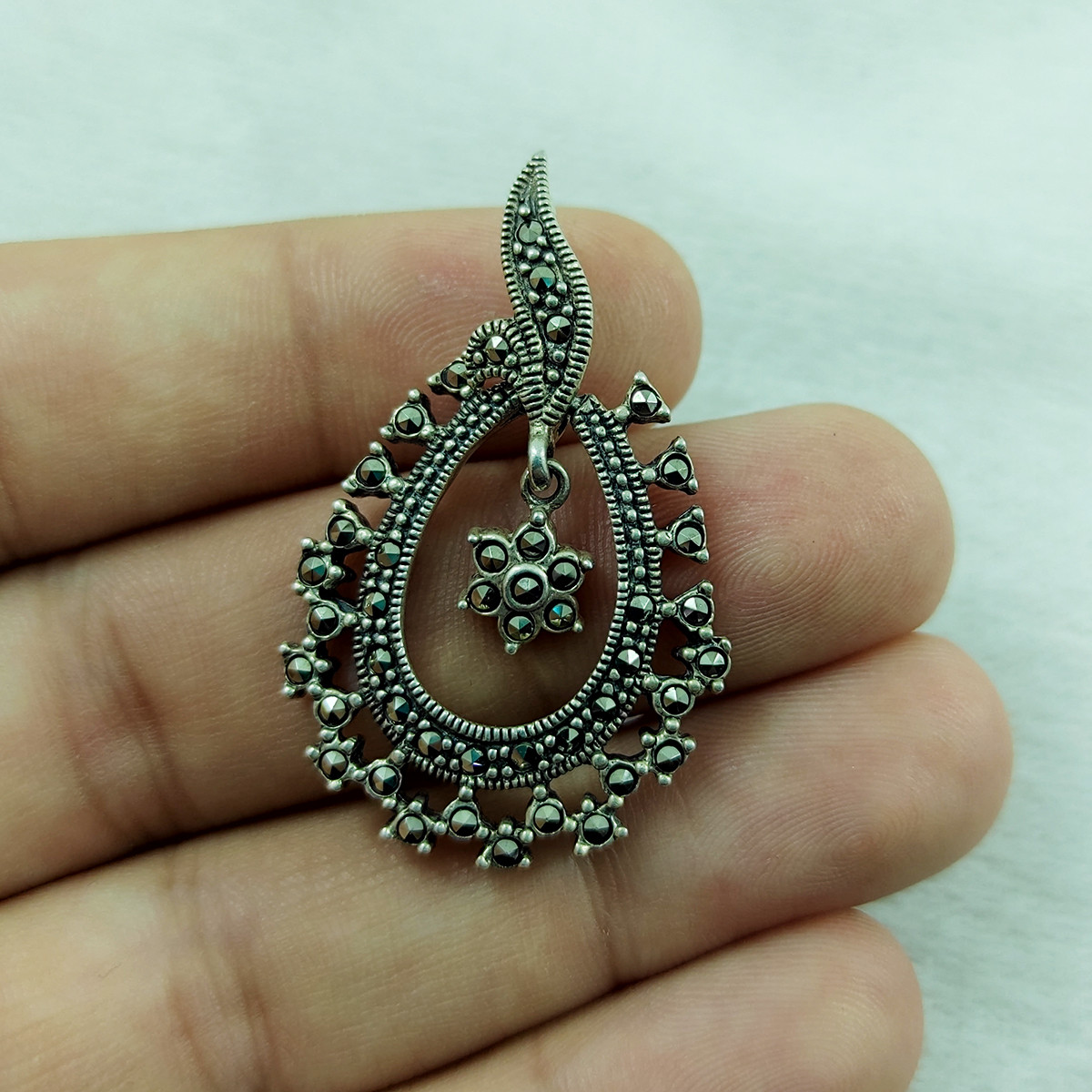 آویز گردنبند نقره زنانه سلین کالا مدل MPS-9