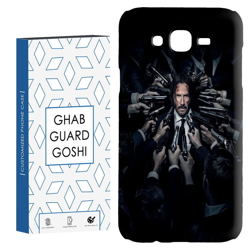 کاور قاب گارد گوشی طرح جان ویک کد Dimo-219 مناسب برای گوشی موبایل سامسونگ Galaxy J7 2015 / J7 core / J700
