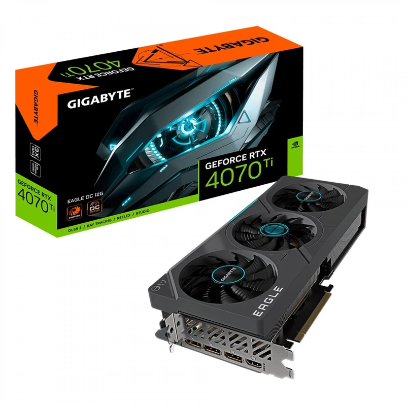 کارت گرافیک گیگابایت مدل 4070 ti eagle oc 12G