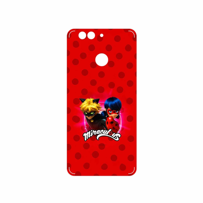 برچسب پوششی ماهوت مدل Ladybug and Cat Noir مناسب برای گوشی موبایل هوآوی Nova 2 Plus