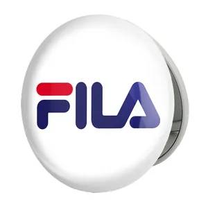 آینه جیبی خندالو طرح فیلا FILA مدل تاشو کد 6213 