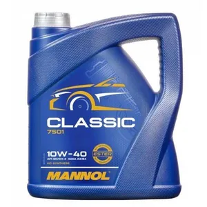 روغن موتور خودرو بنزینی مانول مدل 7501 SN 10W-40 حجم 4 لیتر