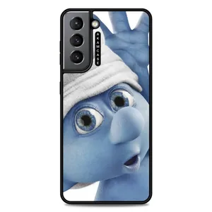 AKAM AMC-WSGS21-SMURFS-2 Cover For Samsung Galaxy S21