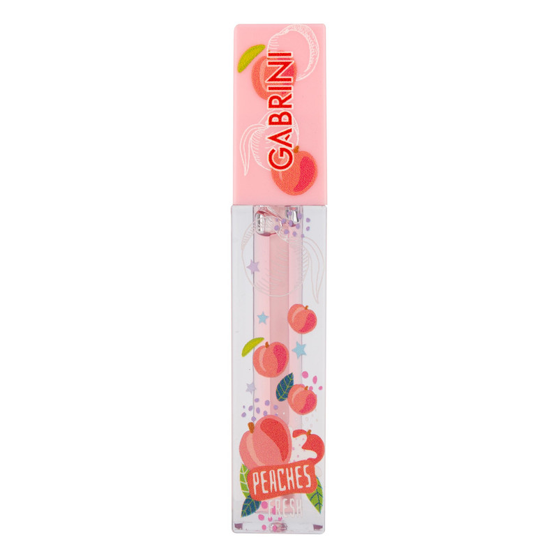 برق لب مایع براق کابرینی مدل هلو شماره Peach