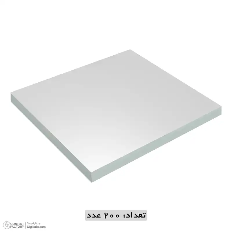 آینه مدل مربع کد AM-200/1.1.1.2mm بسته 200 عددی