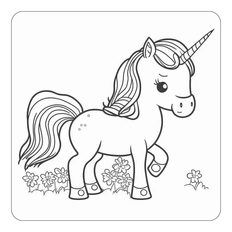 مگنت کاکتی طرح اسب تک شاخ و یونیکورن مدل mp30282