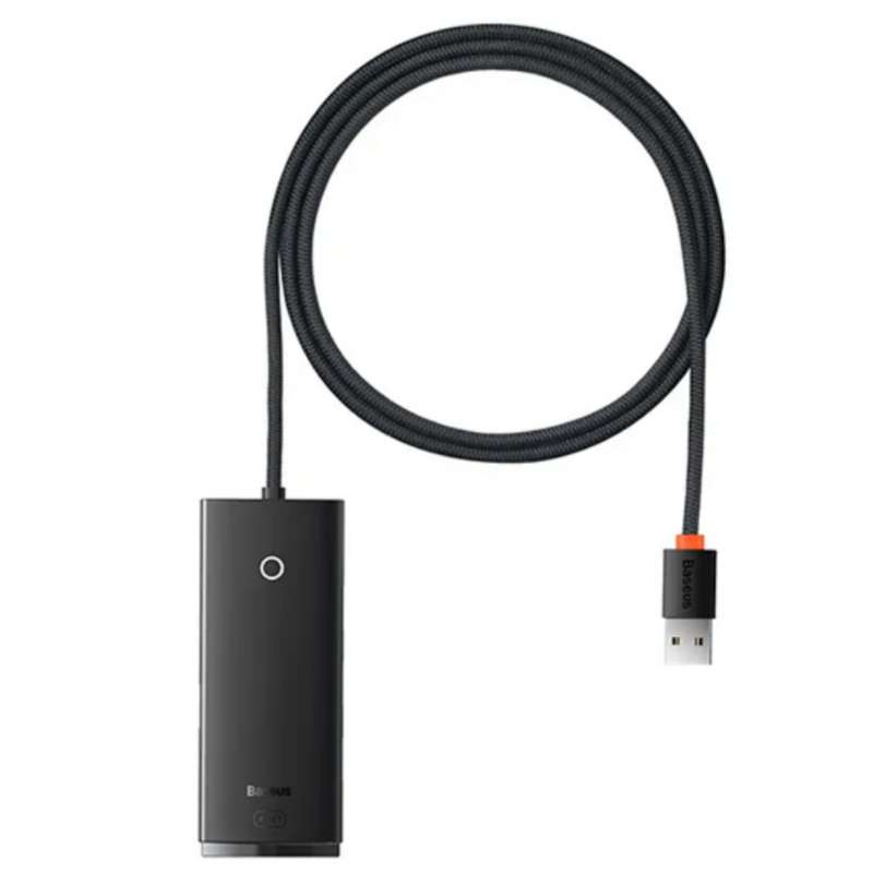 هاب 4 پورت usb3 باسئوس مدل Hub Lite Series -WKQX030101