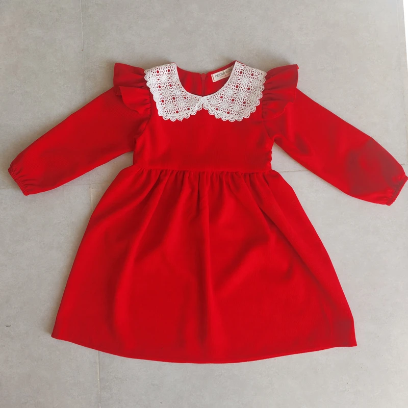 عکس شماره 6 : پیراهن دخترانه مدل یقه ب ب کنافی