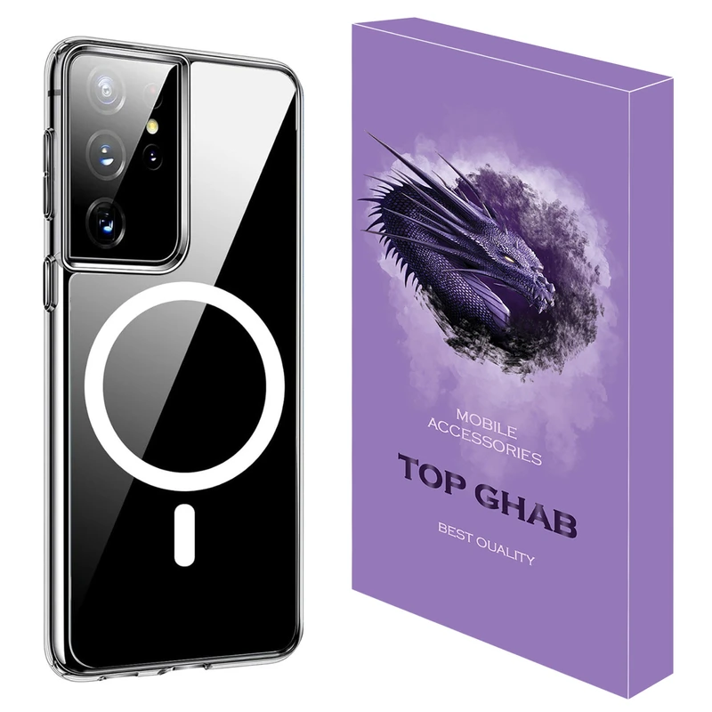 کاور تاپ قاب مدل MGSAFE مناسب برای گوشی موبایل سامسونگ Galaxy S21 Ultra 5G