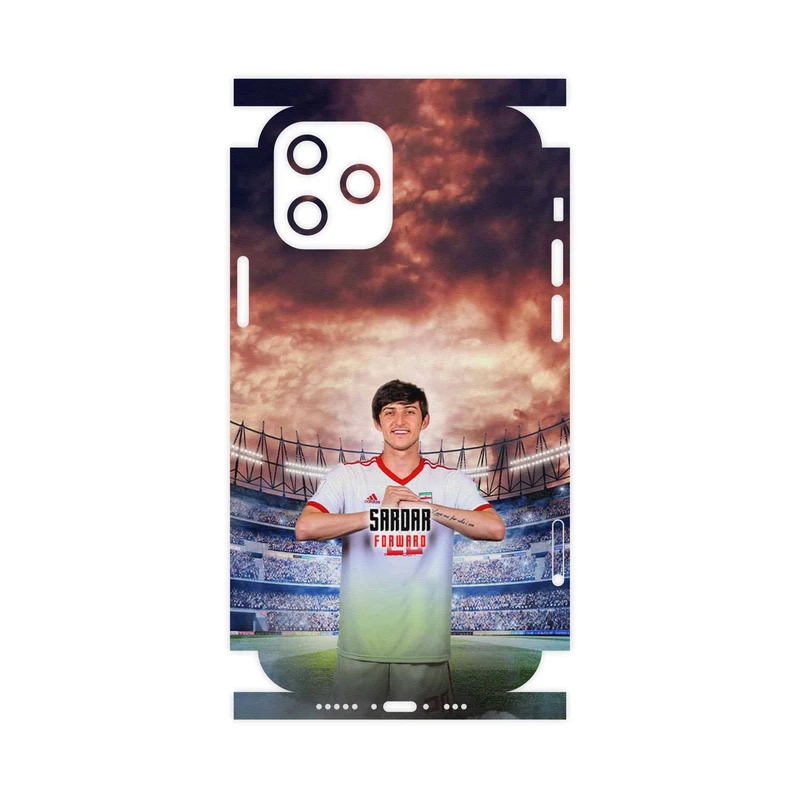 برچسب پوششی ماهوت مدل Sardar Azmoun-FullSkin مناسب برای گوشی موبایل اپل iPhone 12 Pro