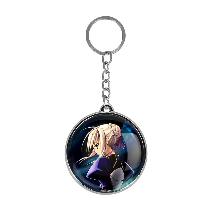 جاکلیدی خندالو طرح التر و مرلین انیمه فیت استی نایت Fate Stay Night مدل دوطرفه کد 2281522813