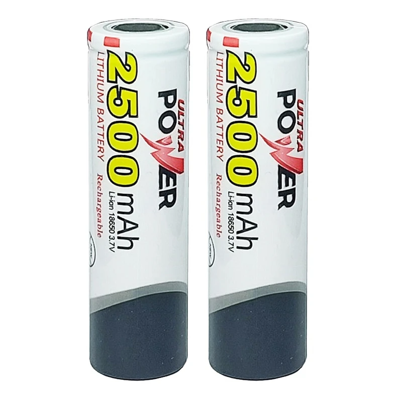 باتری لیتیوم یون اولترا پاور مدل MR-2500 ظرفیت 2500 میلی آمپر ساعت بسته دو عددی باتری لیتیوم یون اولترا پاور مدل MR-2500 ظرفیت 2500 میلی آمپر ساعت بسته دو عددی