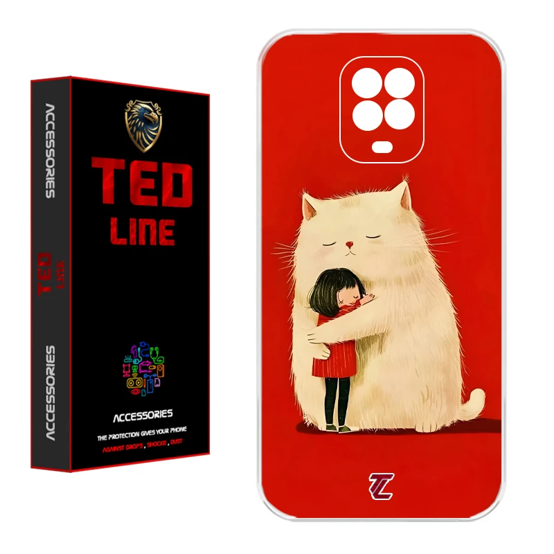 کاور تدلاین طرح گربه کد 1170 مناسب برای گوشی موبایل شیائومی Redmi Note 9S / Note 9 Pro