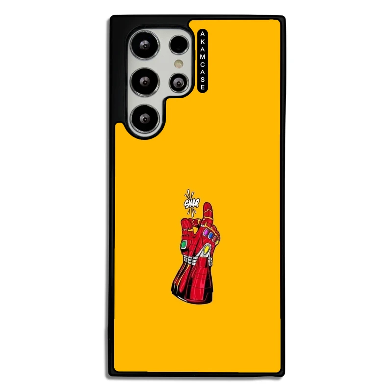 کاور آکام مدل AMC-WSGS22U-IRON MAN1 مناسب برای گوشی موبایل سامسونگ Galaxy S22 Ultra