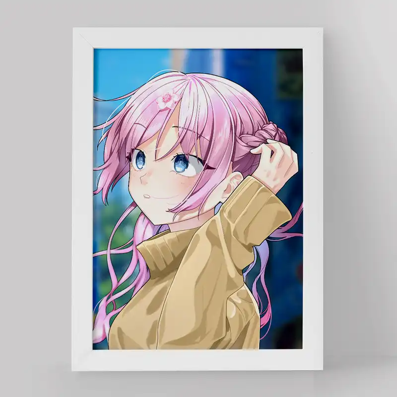 تابلو خندالو مدل شیکیموری سان انیمه شیکیموری کد 15896