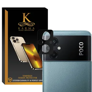 محافظ لنز دوربین کارما مدل 3D-KA مناسب برای گوشی موبایل شیائومی Poco M5 