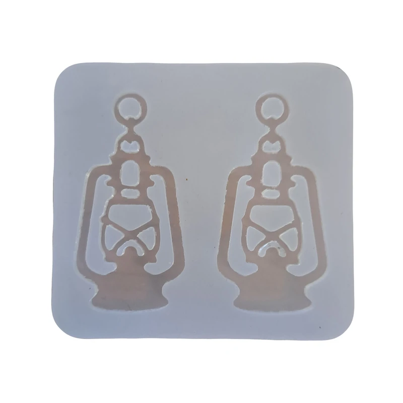 قالب رزین طرح گوشواره مدل فانوس