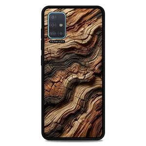 AKAM AMC-WSGA51-WOOD-19 Cover For Samsung Galaxy A51