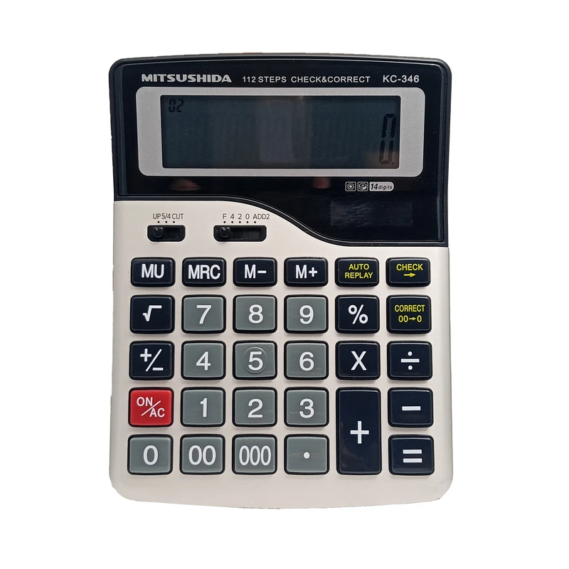 ماشین حساب میتسوشیدا مدل kc_346