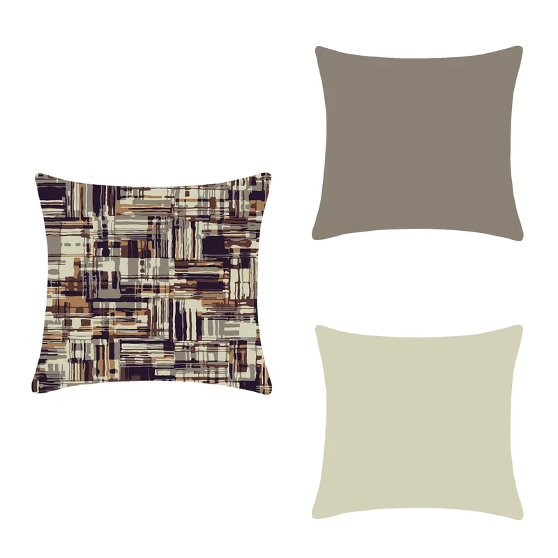 کاور کوسن مدل کد 1034 سایز 40*40 سانتی متر مجموعه سه عددی