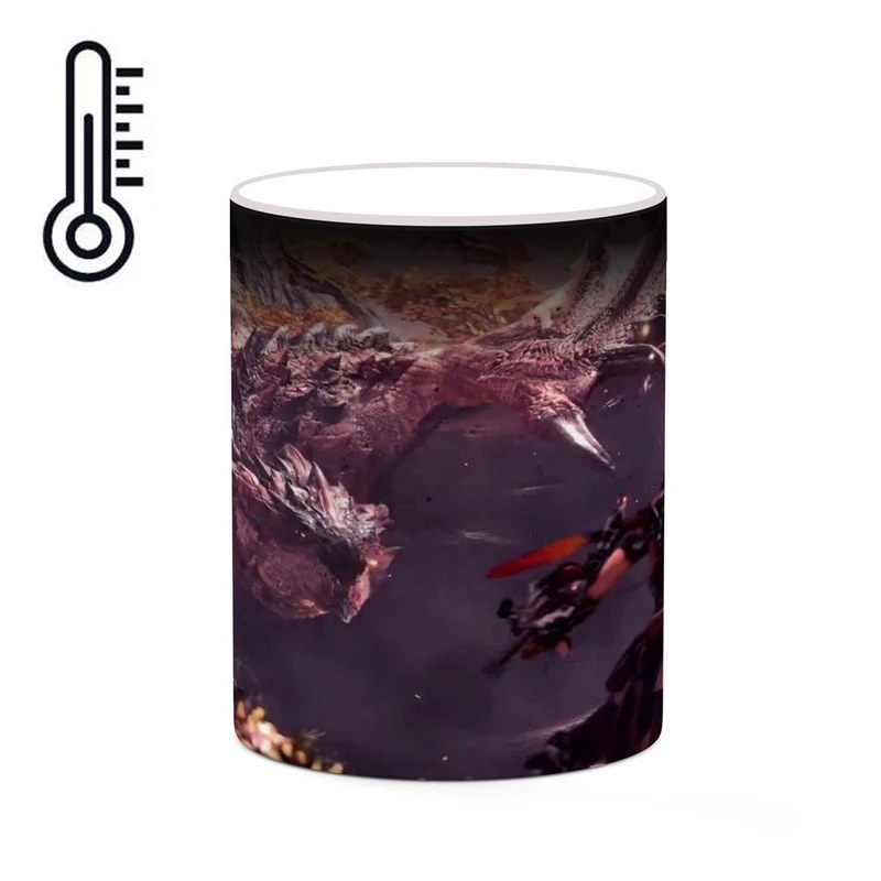 ماگ حرارتی کاکتی مدل بازی Monster Hunter World کد mgh29626