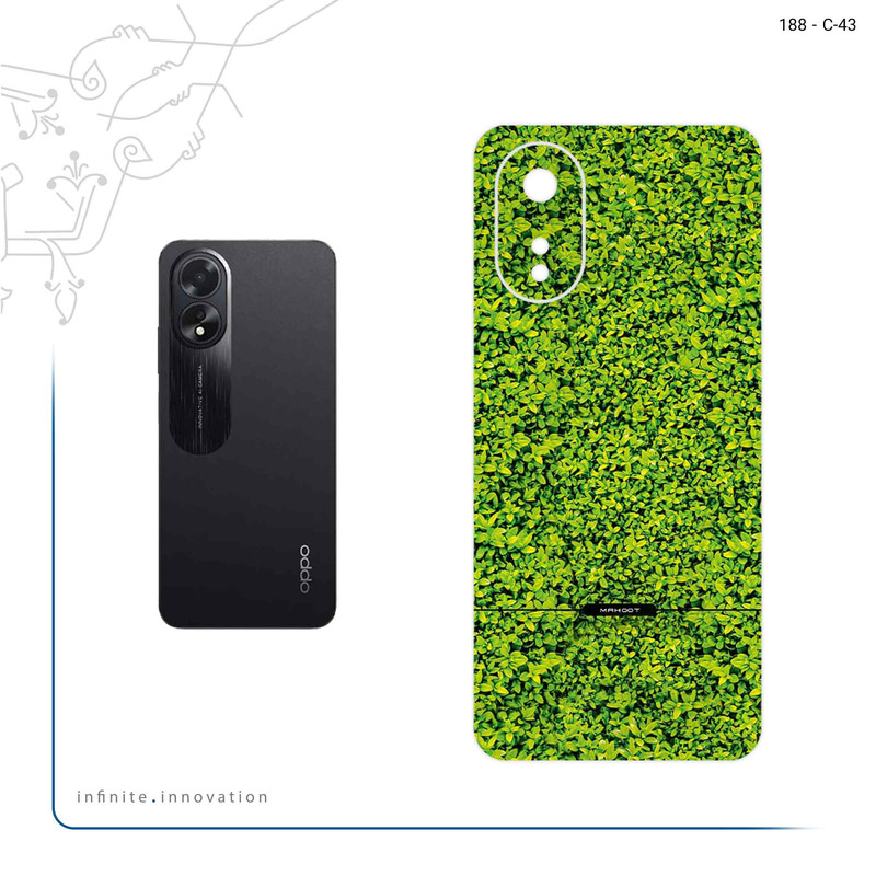 برچسب پوششی ماهوت مدل Leafs مناسب برای گوشی موبایل اپو A38