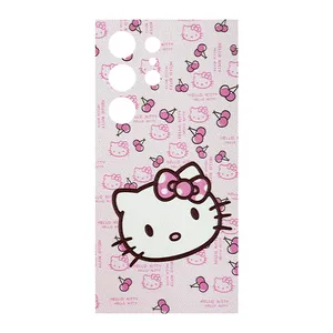 Remax cover sticker Leth model hello kitty design suitable for Samsung Galaxy S24 Ultra mobile phone