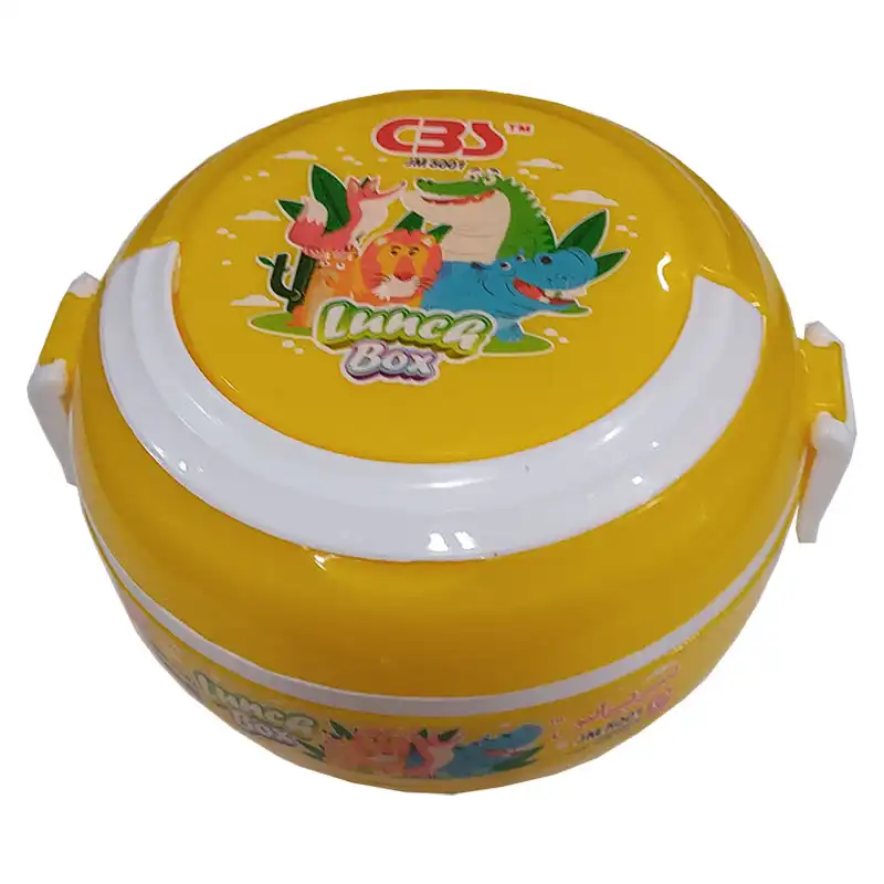 ظرف غذای کودک سی بی اس طرح حیوانات جنگل کد JM5001