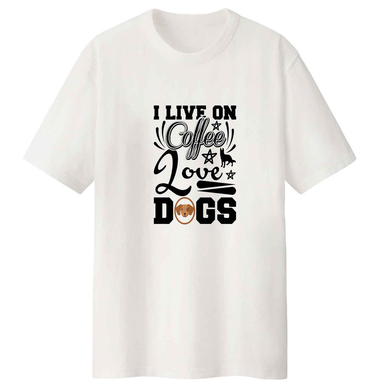 تی شرت لانگ آستین کوتاه مردانه مدل سگ کد LL117 S