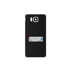 MAHOOT Minimal Keyboard Icon Cover Sticker for Samsung Galaxy Alpha