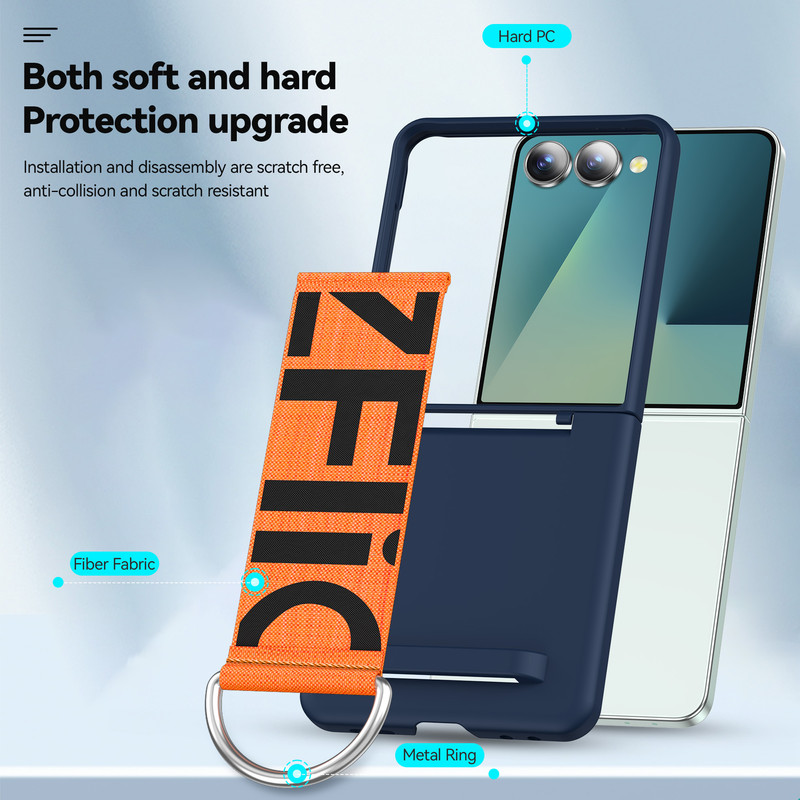 کاور بادیگارد مدل Hold مناسب برای گوشی موبایل سامسونگ Galaxy Z Flip 8