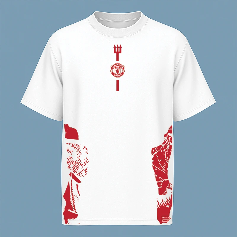 تی‌شرت آستین کوتاه مردانه مدل کیت منچستریونایتد V5