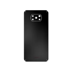 MAHOOT Matte-Black Cover Sticker for Xiaomi Poco X3 NFC