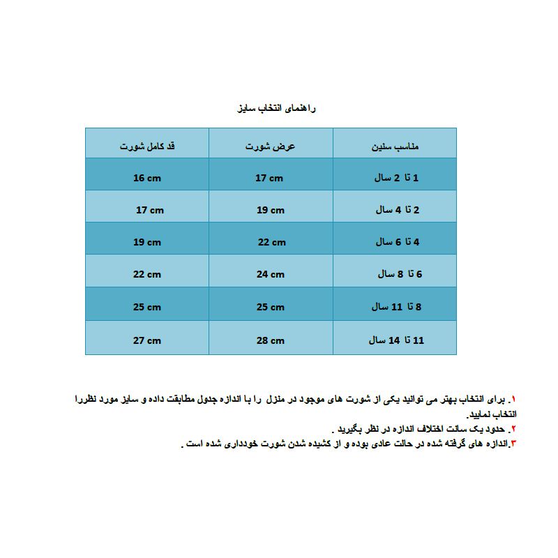 شورت پسرانه چیندکا مدل 2000 مجموعه 6 عددی -  - 6