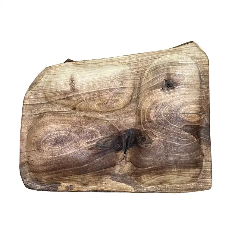 ظرف سرو چوبی مدل دست ساز 2005