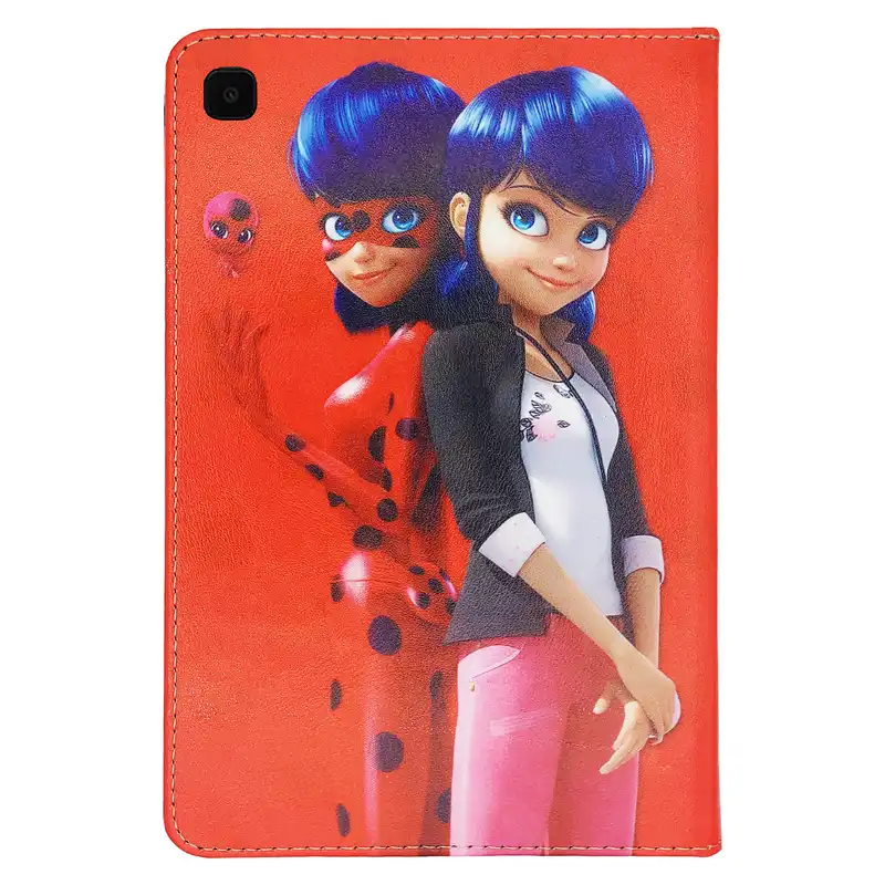 کیف کلاسوری طرح دختر کفشدوزکی مناسب برای تبلت سامسونگ Galaxy Tab A 10.1 2019 T510 / T515