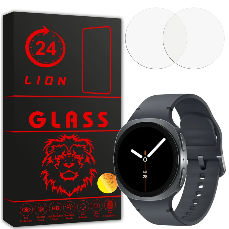 محافظ صفحه نمایش لاین مدل RB007 مناسب برای ساعت هوشمند سامسونگ Galaxy Watch 8 44mm بسته دو عددی