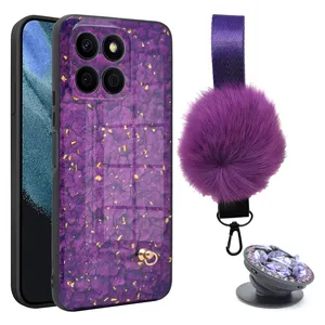 Pam Pam Cover For Honor X8A with pop socket and strap