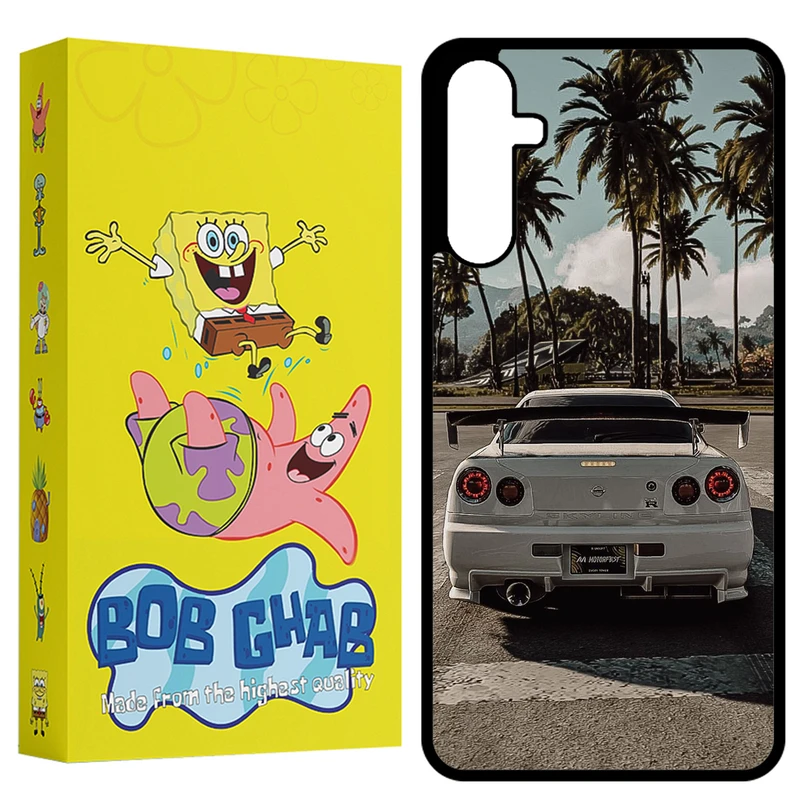 کاور باب قاب طرح ماشین مدل BCPA24 مناسب برای گوشی موبایل سامسونگ Galaxy A24 4G