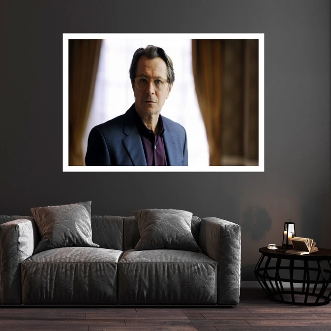 تابلو بکلیت طرح مشاهیر سینمای جهان گری اولدمن مدل قاب شاسی W-s10046