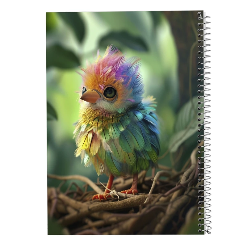 دفتر مشق 100 برگ مدوپد مدل جوجه کد DF14690