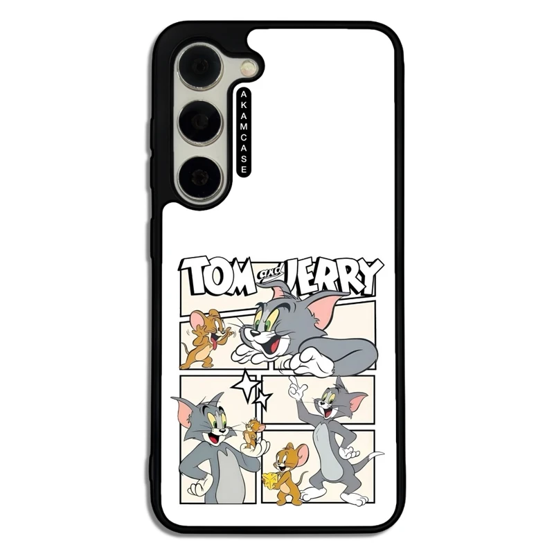کاور آکام مدل AMC-WSGS23-TOM & JERRY1 مناسب برای گوشی موبایل سامسونگ Galaxy S23