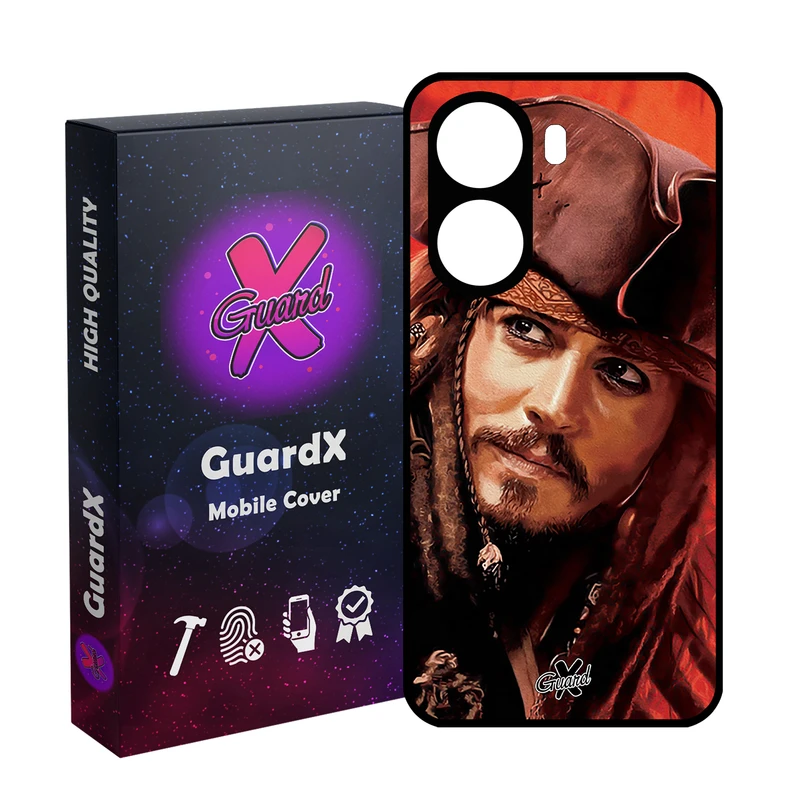 کاور گارد ایکس طرح Johnny Depp مدل 10205 مناسب برای گوشی موبایل شیائومی Poco X7 Pro
