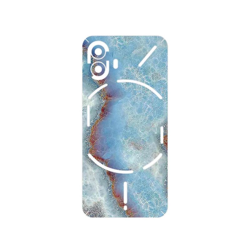 برچسب پوششی ماهوت مدل Blue_Ocean_Marble مناسب برای گوشی موبایل ناتینگ Phone 2