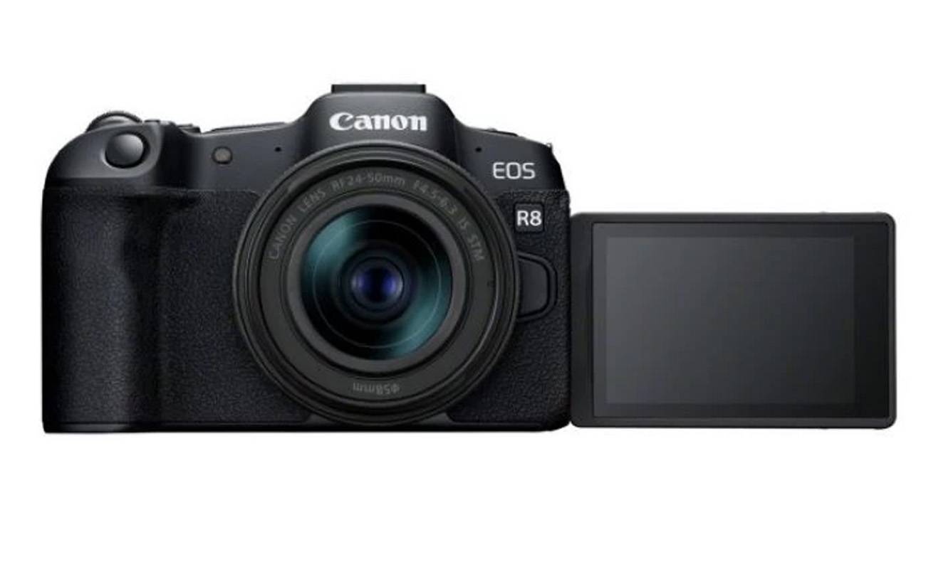 دوربین دیجیتال بدون آینه کانن مدل EOS R8 RF 24-50mm F4.5-6.3 IS STM 1 quality,q 70