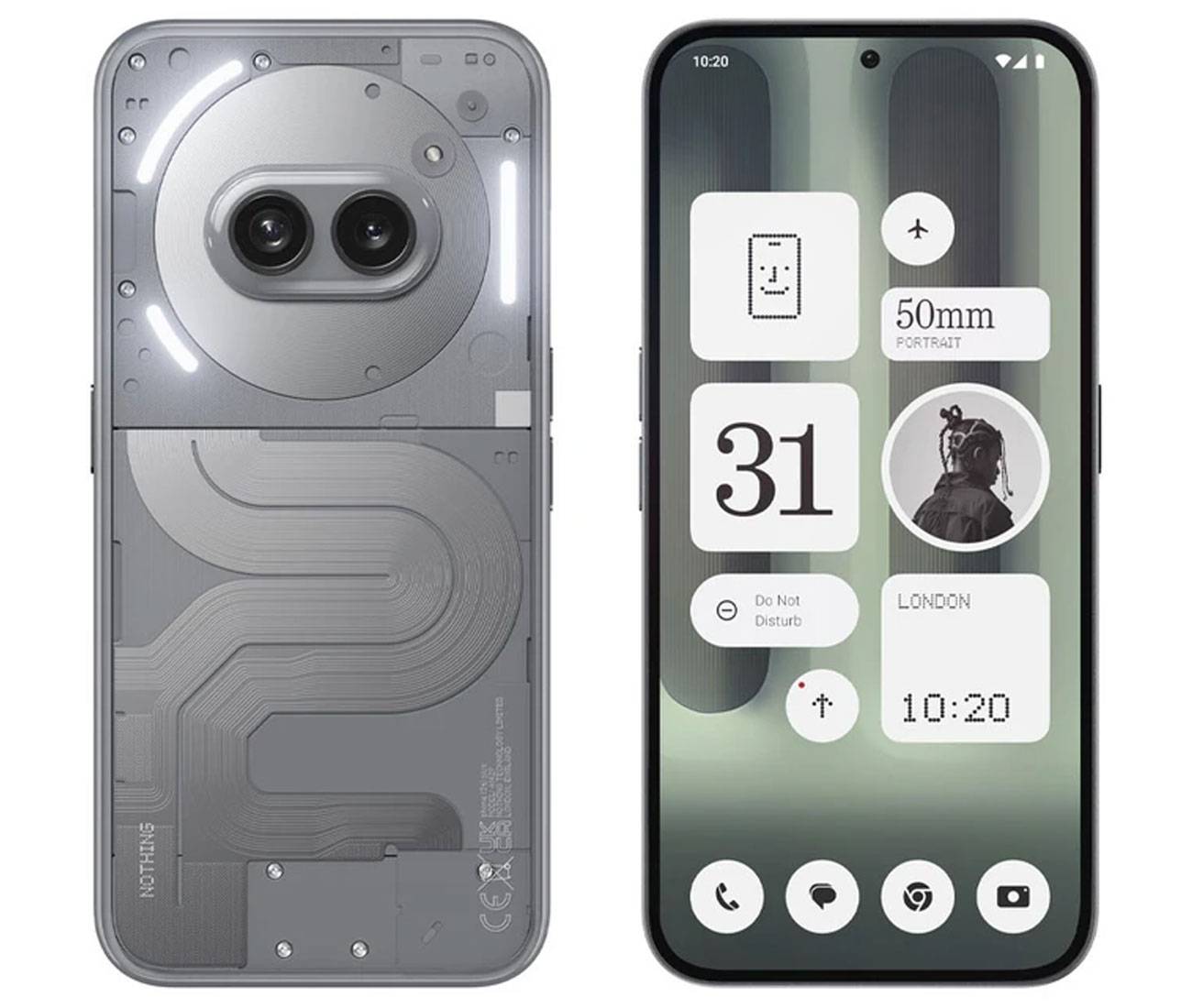 گوشی موبایل ناتینگ مدل Phone 2a Plus دو سیم کارت ظرفیت 256 گیگابایت و رم 12 گیگابایت 2 گوشی موبایل ناتینگ مدل Phone 2a Plus