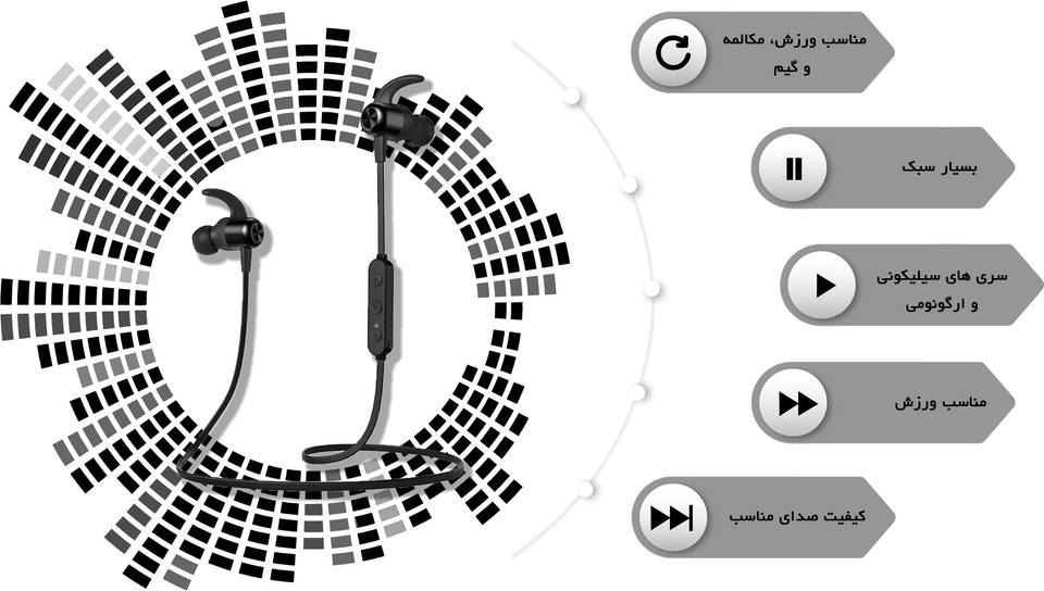 مشخصات، قیمت و خرید هدون بی سیم تائوترانیکس مدل TT-BH076 | دیجیکالا