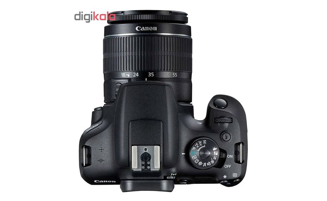 دوربین دیجیتال کانن مدل EOS 2000D به همراه لنز 18-55 میلی متر DC III 5 quality,q 70