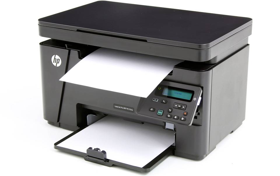 Как подключить принтер hp laserjet pro mfp m125r к ноутбуку